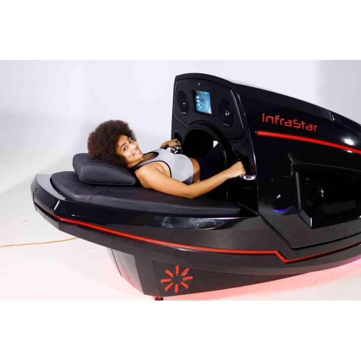 Vacuactivus InfraStar Infrared Vaccum Bike, view 28, RecovAthlete