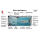Canadian Spa Company St. Lawrence 16ft Swim Spa 15-Person 72-Jet KS-10028