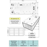 Canadian Spa Company St. Lawrence 16ft Swim Spa 15-Person 72-Jet KS-10028