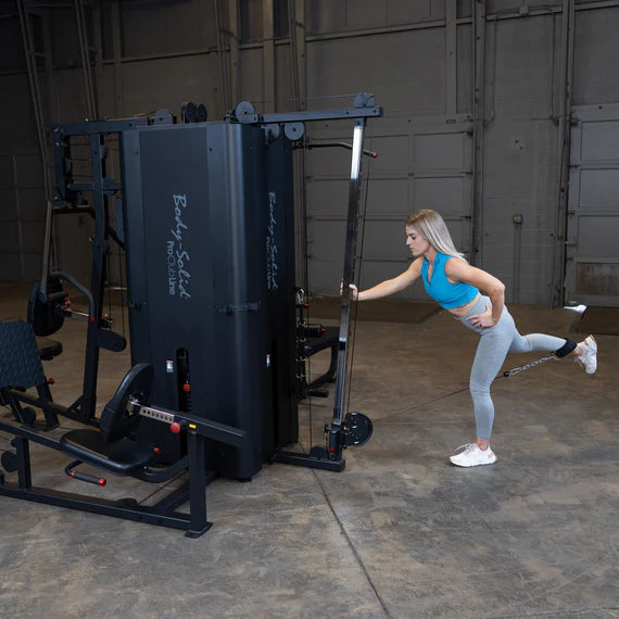 Body Solid Pro Clubline S1000 Four-stack Gym, view 15, RecovAthlete