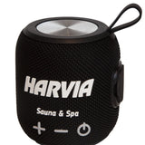Harvia SAC80501 water resistant Bluetooth sauna speaker black