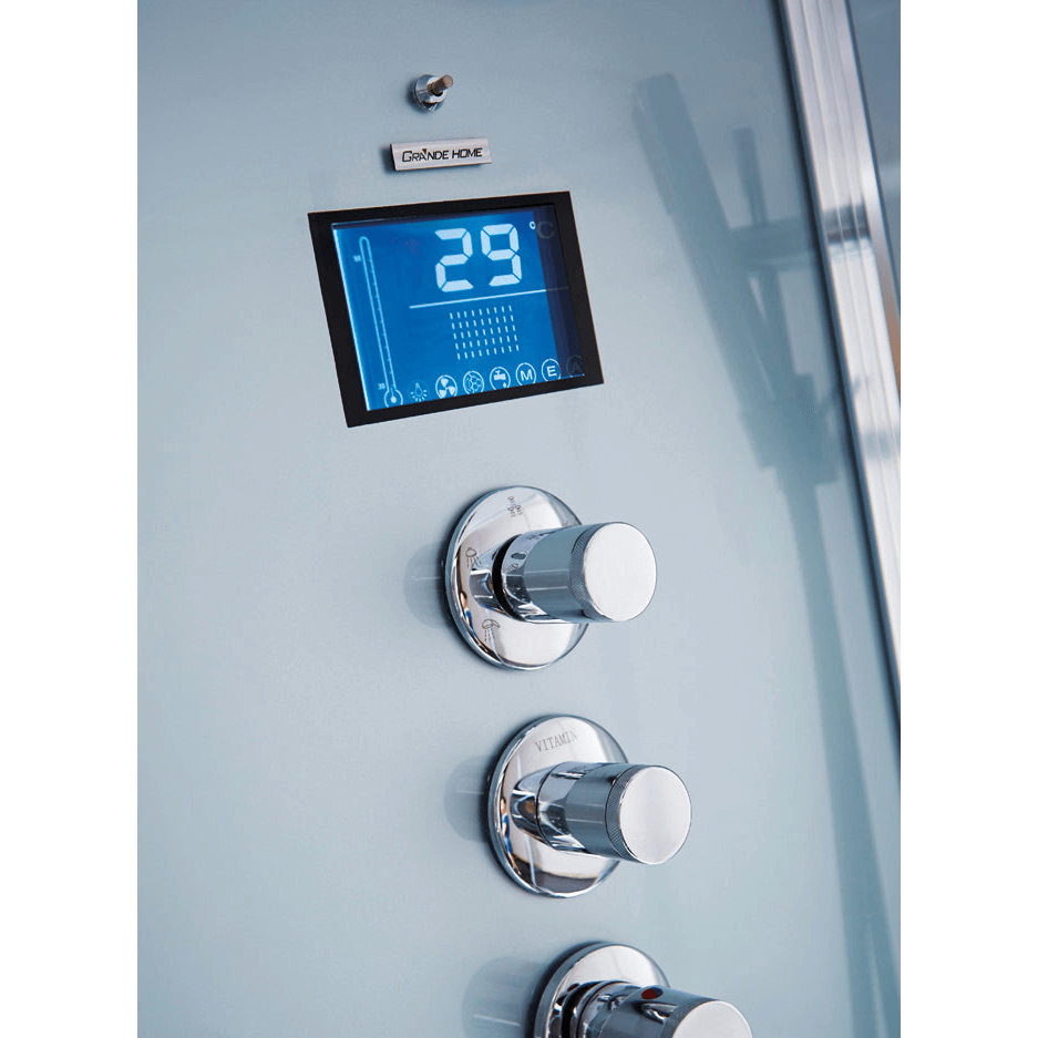 Maya Bath Platinum Comfort Walk-In Steam Shower, view 6, RecovAthlete