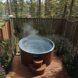 SaunaLife S4 6 Person Wood Fired Hot Tub