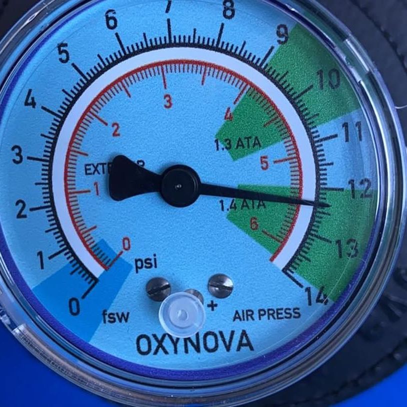 Air pressure valve of OxyNova 8