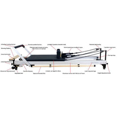 Align Pilates C8 Pro Reformer with Tower, view 9, RecovAthlete