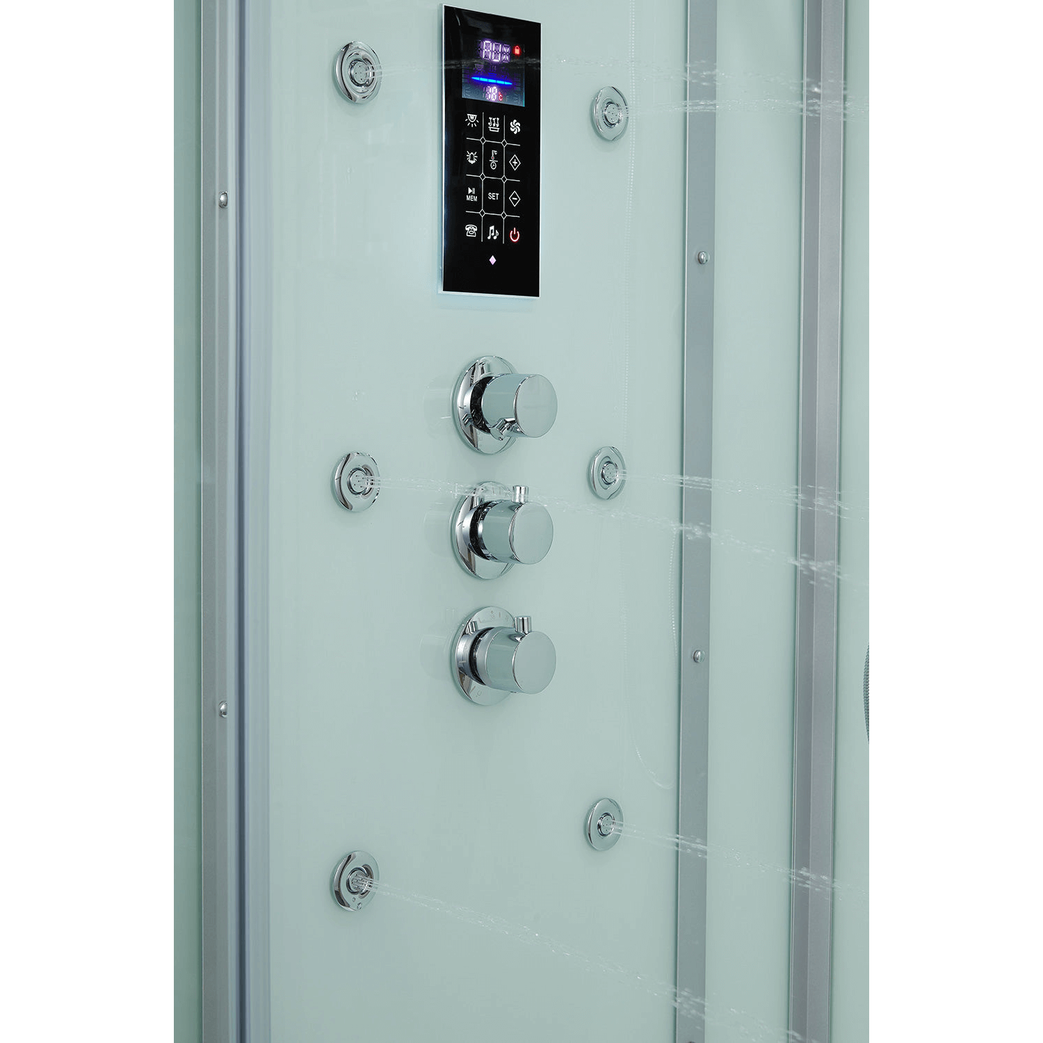 Maya Bath Arezzo Platinum Steam Shower, view 9, RecovAthlete