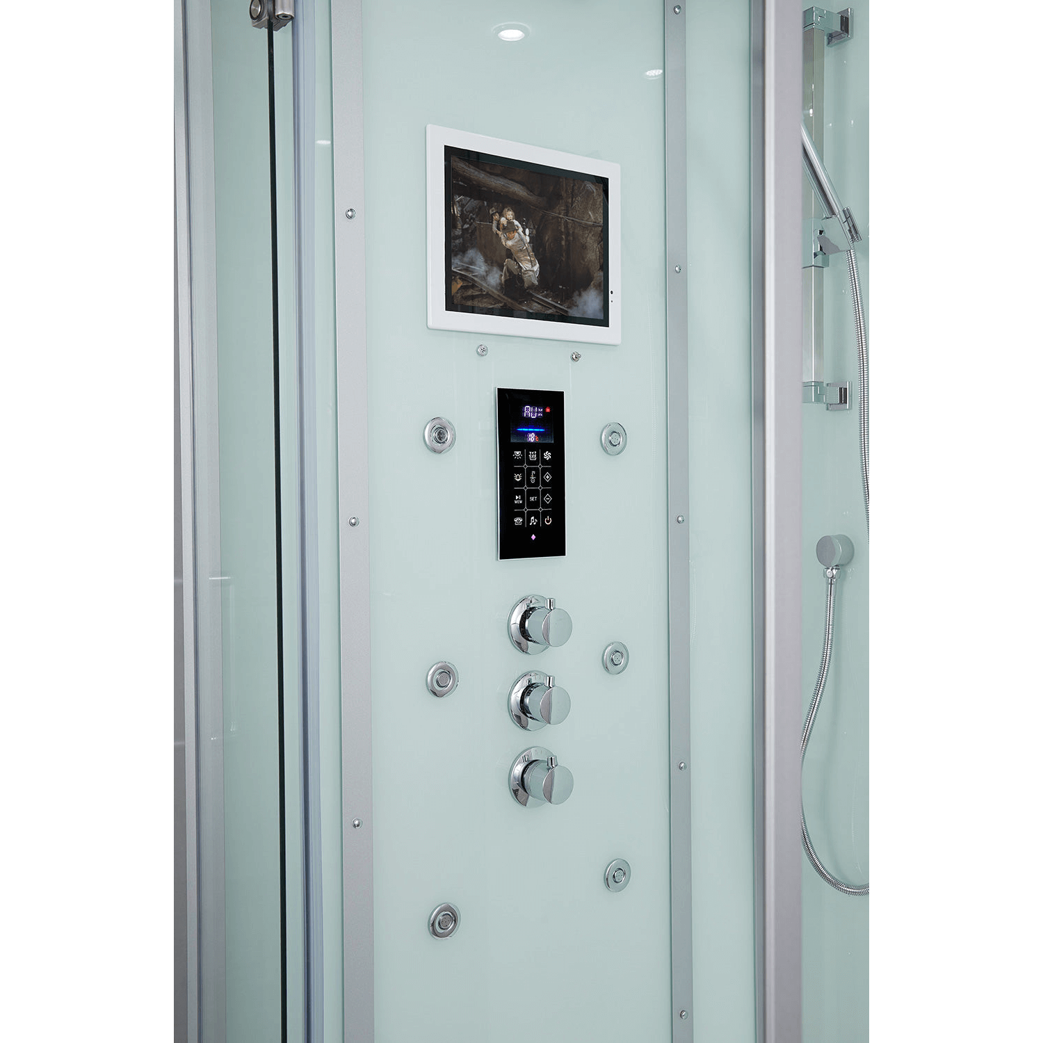 Maya Bath Arezzo Platinum Steam Shower, view 6, RecovAthlete