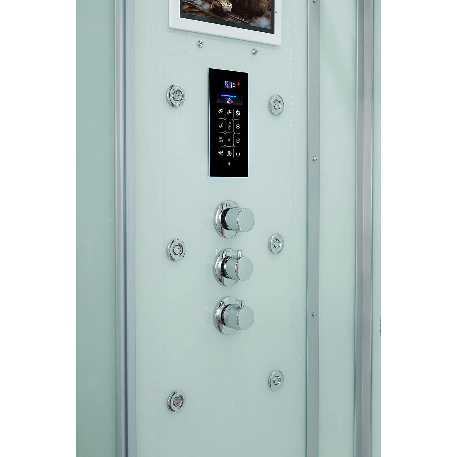 Maya Bath Arezzo Platinum Steam Shower, view 15, RecovAthlete