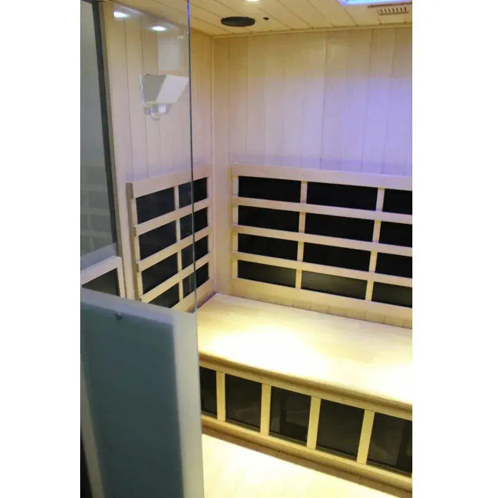 Basswood Construction of Halo Sauna