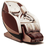 Bodyfriend Palace II massage chair in Burgundy, side view-Recovathlete