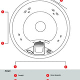 Canadian Spa Company Okanagan 4-Person 10-Jet Portable Hot Tub KH-10083