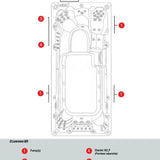 Canadian Spa Company St. Lawrence 16ft Swim Spa 15-Person 72-Jet KS-10028