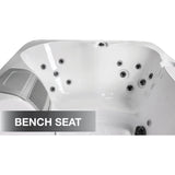 Canadian Spa Company Manitoba 4-Person 15-Jet Portable Hot Tub KH-10127