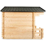 Leisurecraft CT Georgian Cabin Sauna with Porch CTC88PW | 2-6 Person Sauna