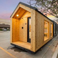 Sweaty Yeti Fit Studio Outdoor Fitness Cabin