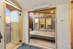 Sweaty Yeti Fit Studio Outdoor Fitness Cabin
