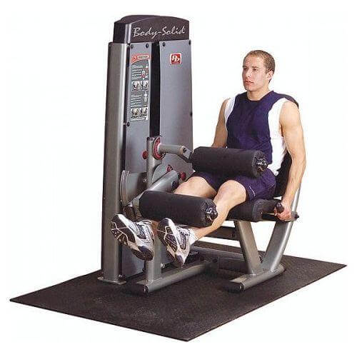 Body Solid Dual Leg Extension Machine FREESTANDING, view 5, RecovAthlete