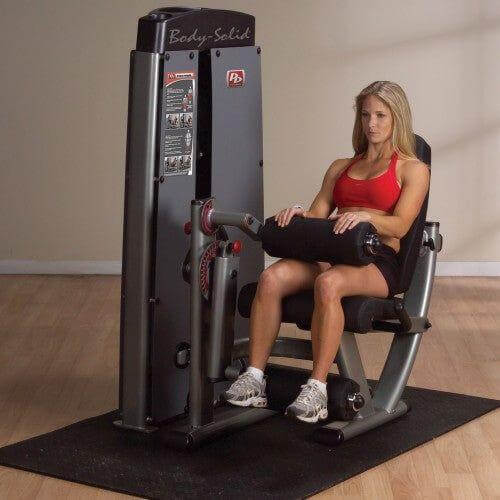 Body Solid Dual Leg Extension Machine FREESTANDING, view 2, RecovAthlete