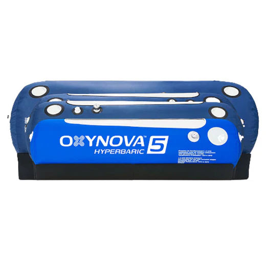 Double stacked portable OxyNova 5 hyperbaric chambers – RecovAthlete