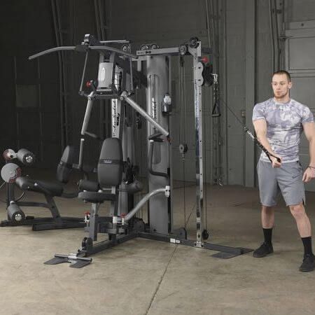 Body-Solid G10B Bi-Angular Multi-Stack Home Gym, view 37, RecovAthlete