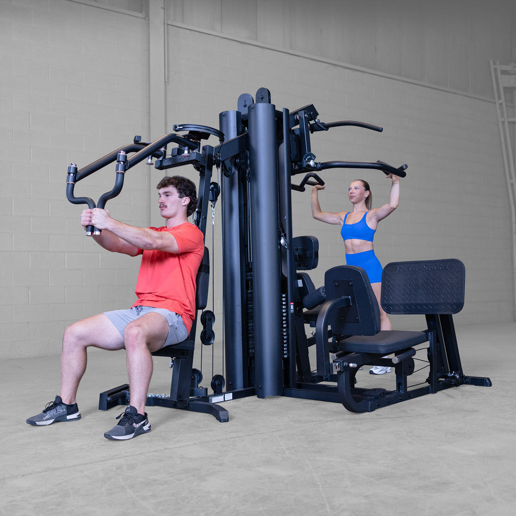 Body Solid G9S/G9B Two Stack Gym Multi-Station Gym, view 24, RecovAthlete