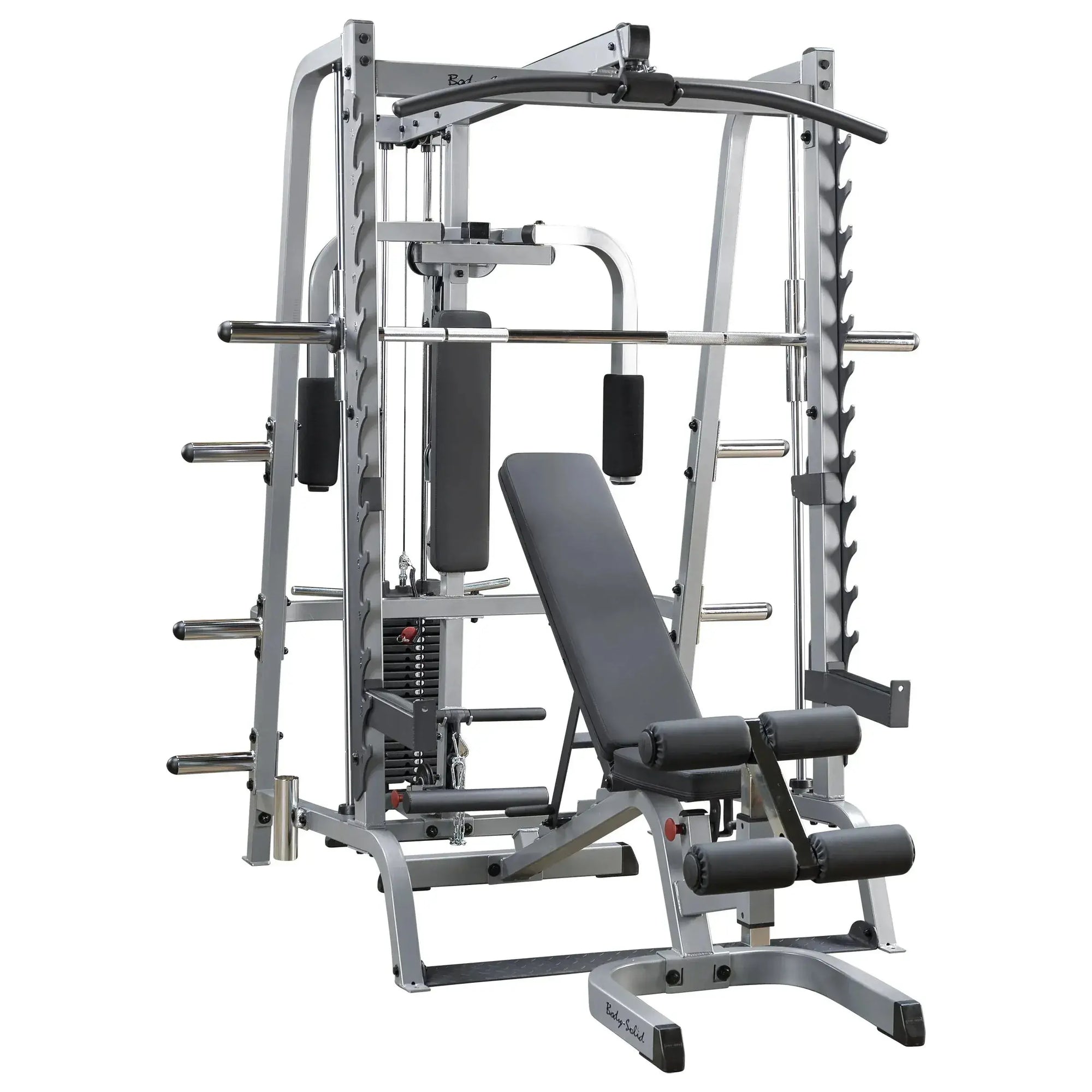 Body Solid GS348QP4 Series 7 Smith Gym, view 50, RecovAthlete