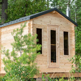 Dundalk Leisurecraft Canadian Timber 6 Person Georgian Cabin Sauna | CTC88W