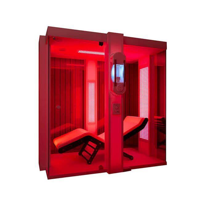 HaloRED Booth for Home Wellness and Recovery
