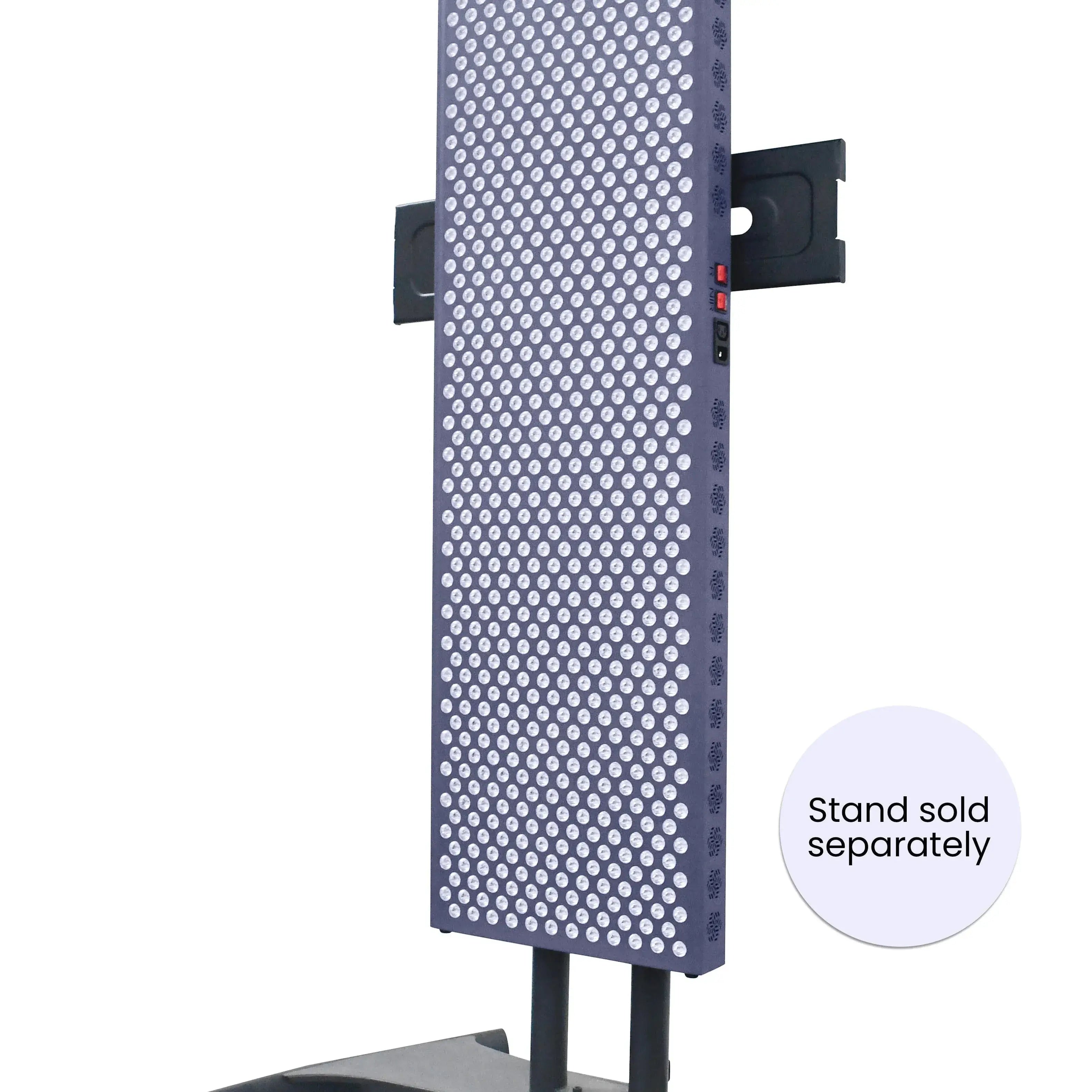 Hooga PRO4500 Red Light Therapy Panel with stand (sold separately), side view