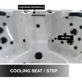 Canadian Spa Company  Erie SE GL Hot Tub 6-Person 46-Jet New