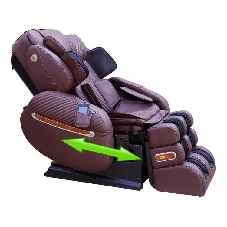 Luraco i9 Max Plus Special Edition Chocolate Color Massage Chair side view