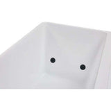 Showcasing the internal feature of the Luxury Spas Cold Plunge I Pro