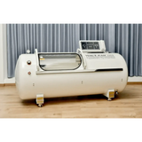 Macy-Pan HP2202 hard shell hyperbaric oxygen chamber for enhanced recovery and oxygen therapy.