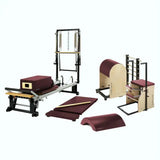 Merrithew™ Pilates One-On-One Studio Bundle Red Truffle