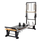 MERRITHEW PILATES V2 MAX PLUS REFORMER in Gunmetal Gray color.