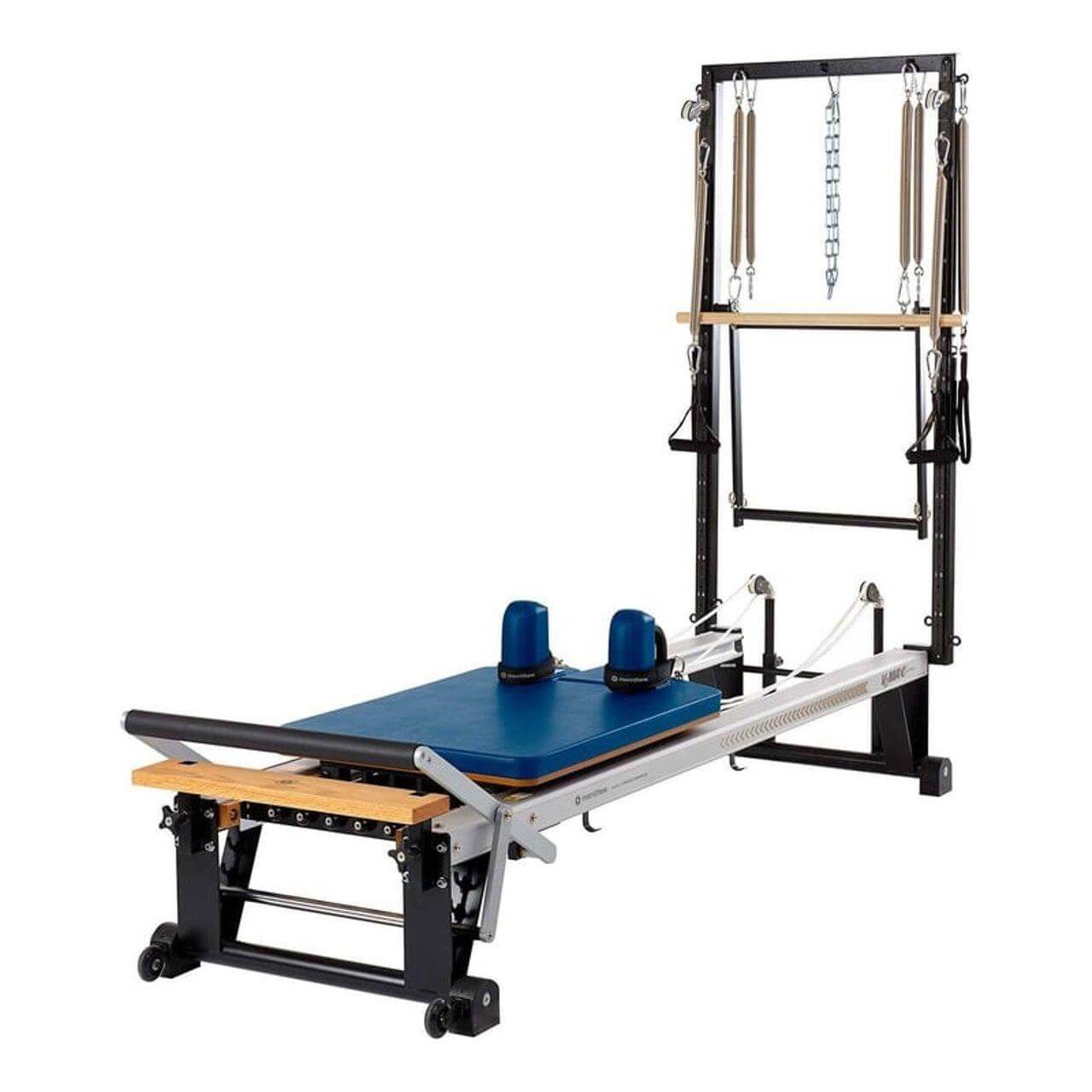 MERRITHEW PILATES V2 MAX PLUS REFORMER in Purple Impulse color