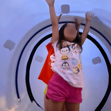 Children playing inside a Newtowne 54″ Tent Hyperbaric Chamber, demonstrating spacious design for comfort.