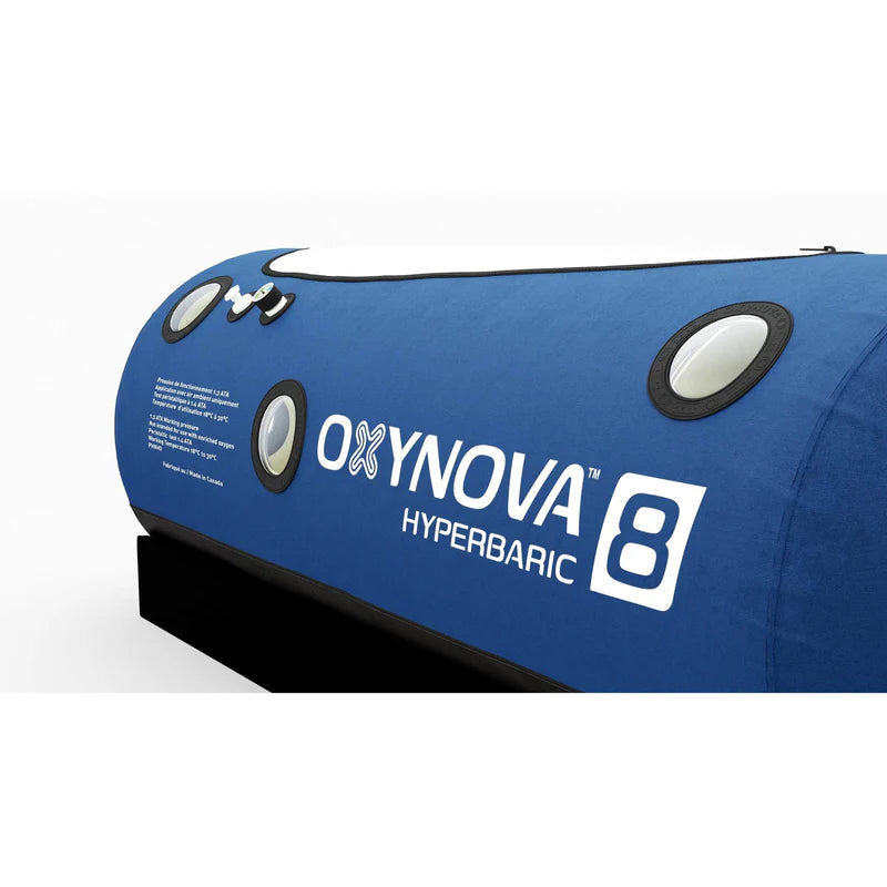 OxyNova® 8 Elite Luxury Professional Hyperbaric Chamber side view