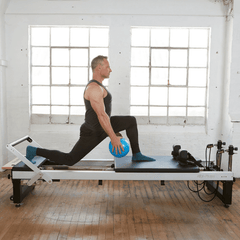 A8-Pro reformer detail view of the carriage and head rest