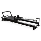 C8-Pro Noir footbar and spring bar detail, black anodised hardware