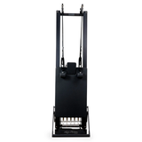 C8-Pro Noir carriage and shoulder rest detail in matte black