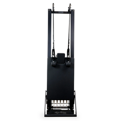 C8-Pro Noir carriage and shoulder rest detail in matte black