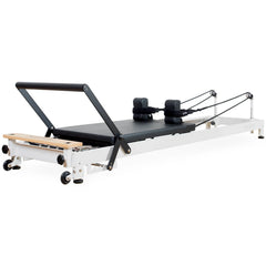White R8-Pro reformer on a white background, full length side view