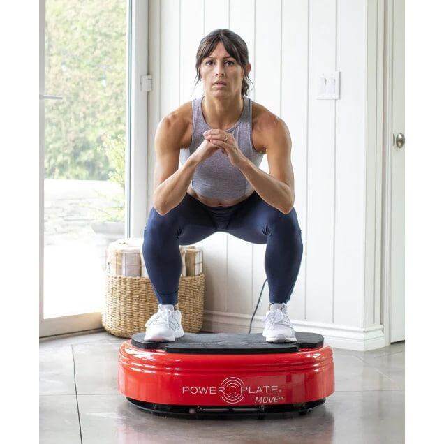 Power Plate MOVE red model