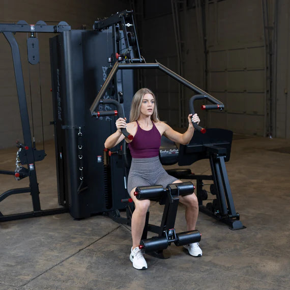Body Solid Pro Clubline S1000 Four-stack Gym, view 19, RecovAthlete