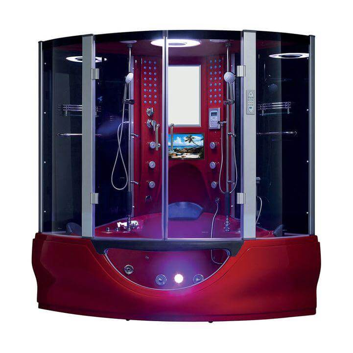 Maya Bath Platinum Superior Steam Shower, view 15, RecovAthlete