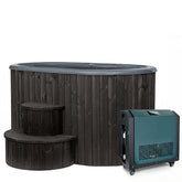 SaunaLife S2BC Cold Plunge Tub With Chiller | 2 Person