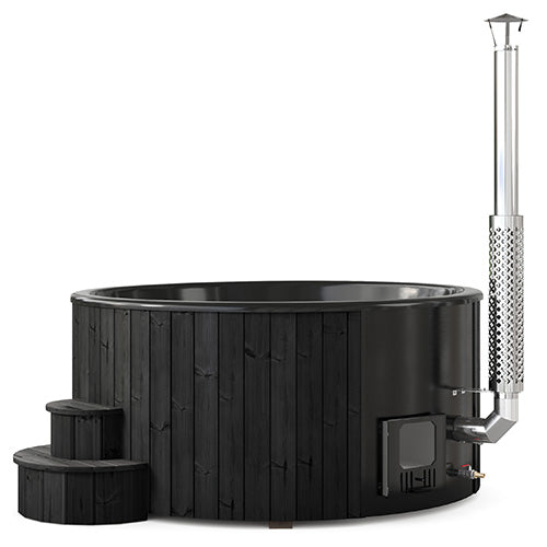 SaunaLife S6B Wood-Burning Hot Tub | 7 Person