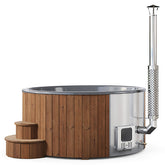 SaunaLife S6N Wood-Burning Hot Tub | 7 Person