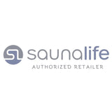 SaunaLife CL7G Sauna – 6-Person Cube-Series Outdoor Home Sauna Kit